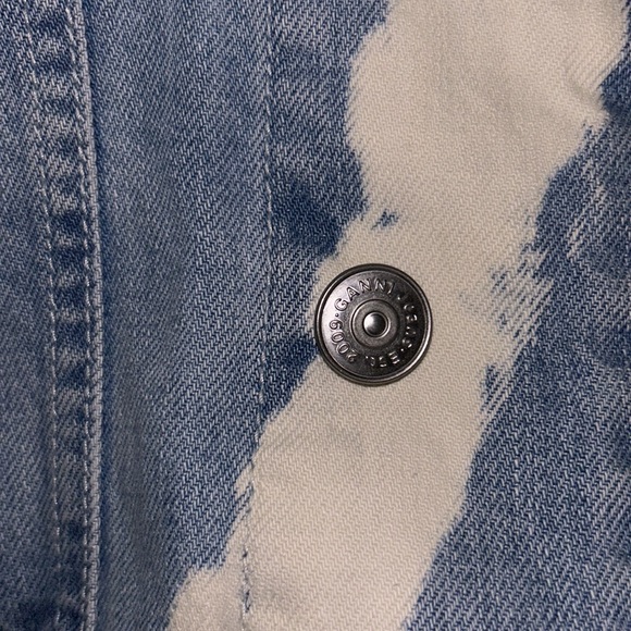 Super rare GANNI partially bleached denim shirt/jacket - Picture 7 of 8
